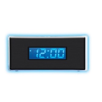 Deluxe Multi Color Clock Radio w/Mood Light & Audio Input For All MP3