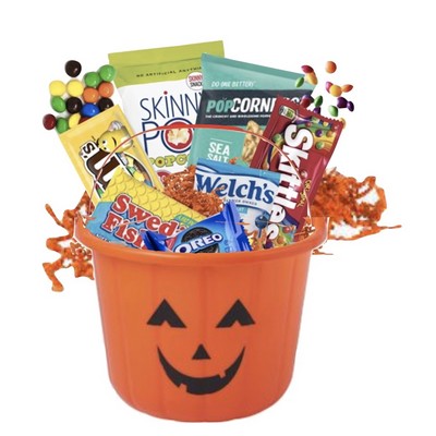 Halloween Pumpkin Candy Basket