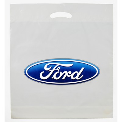 Imported Fold Over Die Cut Bag (7"x10")