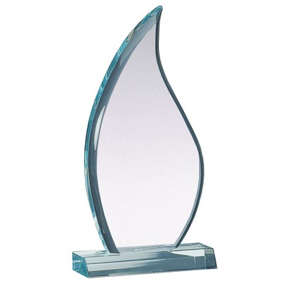 Jade Flame Acrylic Award 9"H