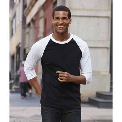 Gildan® Heavy Cotton™ Adult 3/4 Raglan T-Shirt