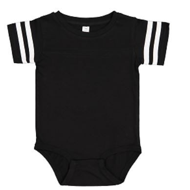 LAT® Rabbit Skins Infant Fine Jersey Football Bodysuit