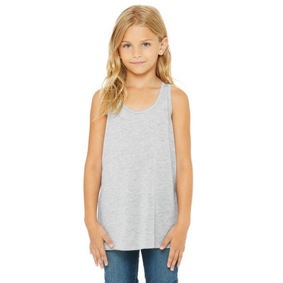 BELLA+CANVAS Youth Flowy Racerback Tank