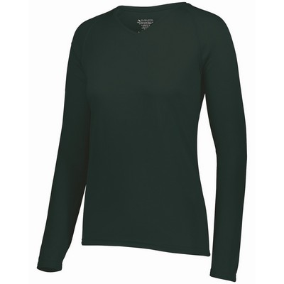 Augusta Ladies' Attain Wicking Long-Sleeve T-Shirt