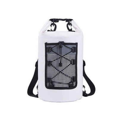 10L Foldable Waterproof Dry Bag w/Reflective Strip