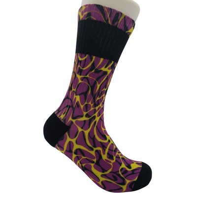 Luxury 360 Degree Seamless DTG Athletic Crew Socks