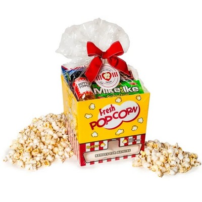 Movie Night Popcorn Basket