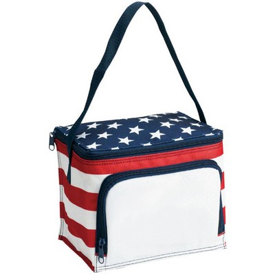 Stars and Stripes 6-Can Cooler