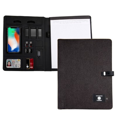 Orion Wireless Charging Power Bank Padfolio