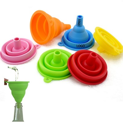 Silicone Collapsible Funnel (3"x3")