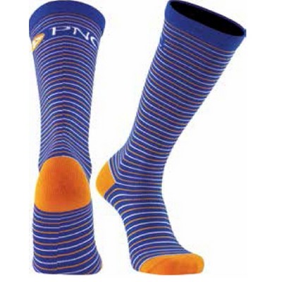 Dress Stripe Custom Mid-Calf Socks