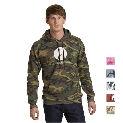 Port & Company® Core Fleece Camo Pullover Hooded Sweatshirt