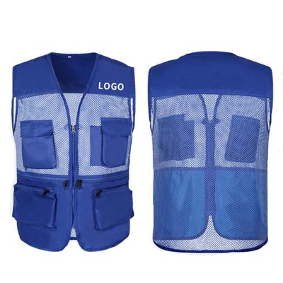 Mesh Travel Work Fishing Vest