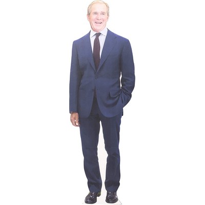 George W Bush Cardboard Cutout Stand Up| Standee Picture Poster Photo Print 6 Feet