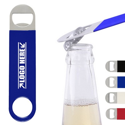 Jumbo Pub Bottle Opener w/Vinyl Coating