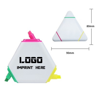 Triangular 3 Color Highlighter