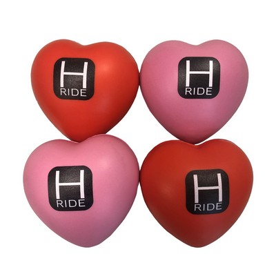 Heart Shape PU Stress Foam Ball