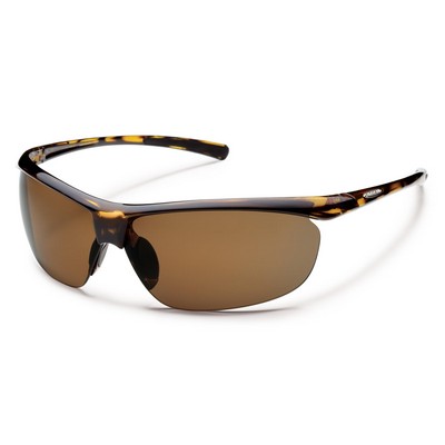 Smith® Tortoise Brown/Brown Suncloud® Zephyr Polarized™ Sunglasses