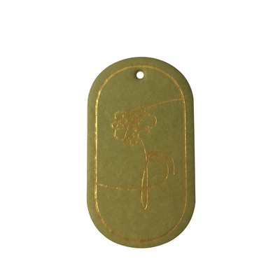 Hang Tags w/Gold Stamping Logo