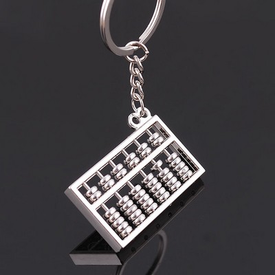 3D Metal Abacus Shape Keychain