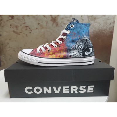 Custom High Top Converse Chuck Taylor All Stars - 1 Decoration Location