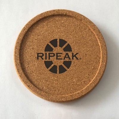 Custom Round Wooden Cork Coaster