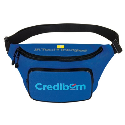 Urban 4 Zipper Fanny Pack w/ Key Holder