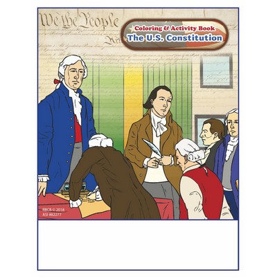 U.S. Constitution Imprintable Coloring and Activity Book