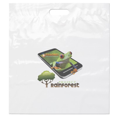 18W x 20H x 4 Die Cut Handle Bag - Dynamic Color