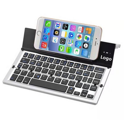 Folding Bluetooth Keyboard For Tablet Laptop Smartphone