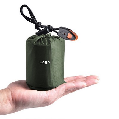 Emergency Sleeping Bag with Survival Whistle