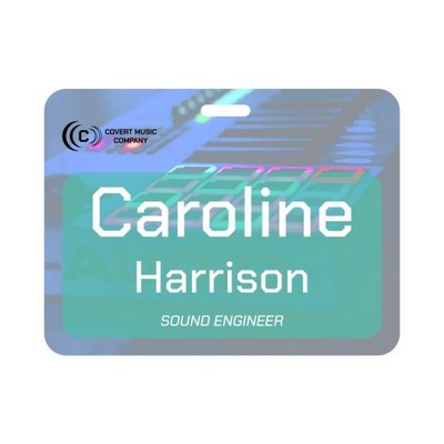 4 x 3 Std Event Badge-Gloss