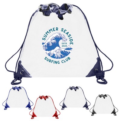 Clear Drawstring Backpack