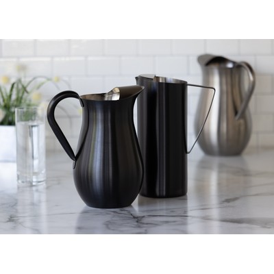 Black Onyx Bell Pitcher w/Ice Guard (2 Liter)