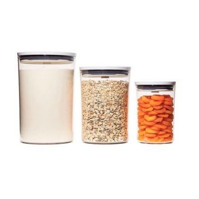 OXO Good Grips 3pc POP Round Canister Set