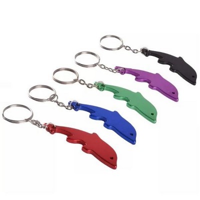 Dolphin Bottle Opener Keychain