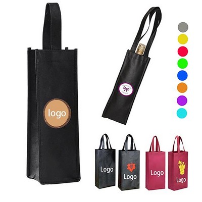 Sedona One Bottle Non-Woven Wine Tote Bag