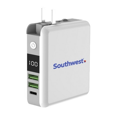 Multi-Port Qi Travel Power Bank