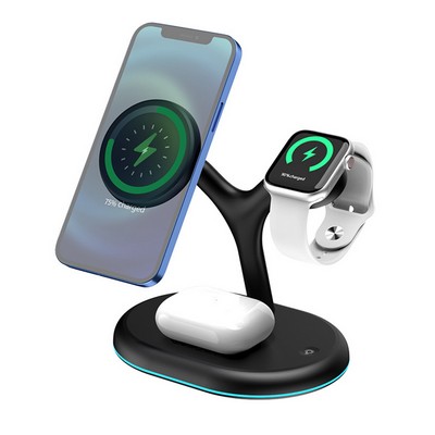 3 in 1 15W Wireless Charging Station