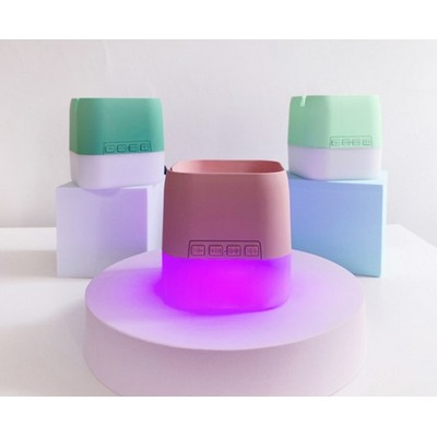 Wireless Speaker With Phone Stand And LED Light