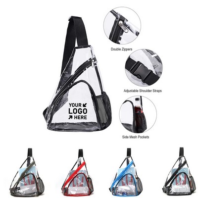 Clear PVC Sling Bag