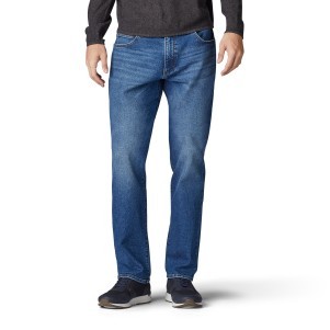 Lee® Extreme Motion Men's General Blue Straight Taper Jeans