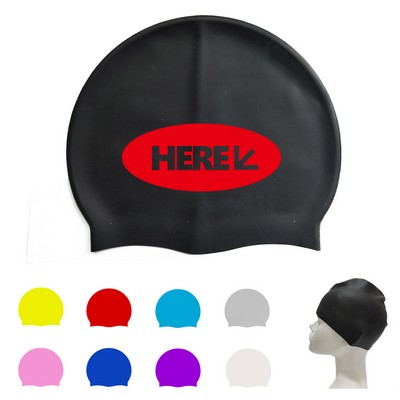 Waterproof Silicone Swim Cap