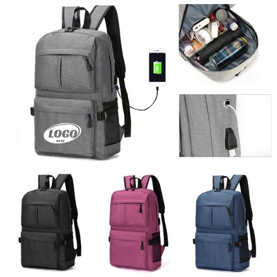 Travel Oxford Laptop Backpack