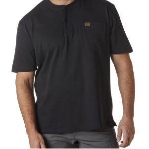 Wrangler® RIGGS Workwear® Men's Navy Blue Long Sleeve Henley T-Shirt