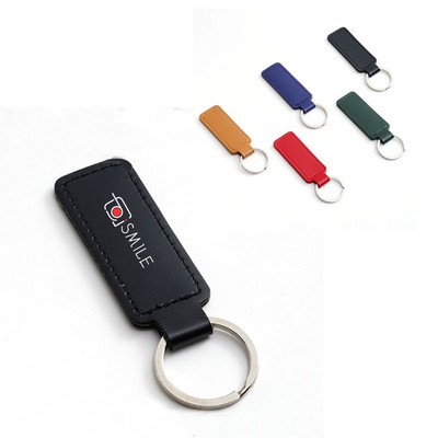 Pu Leather Car Keychain