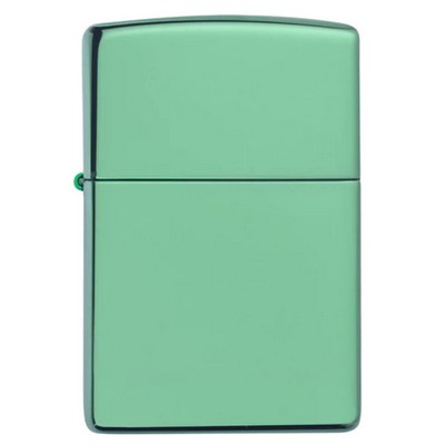 Genuine Zippo windproof lighter - High Polish Green