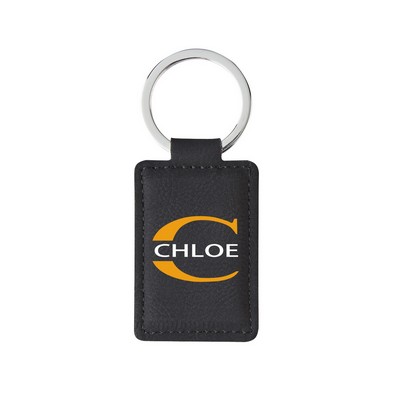 Leatherette Key Tag