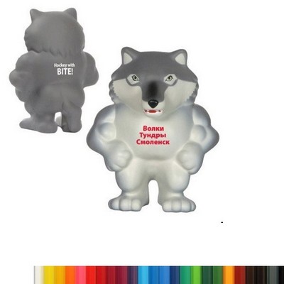 Wolf Mascot Stress Ball