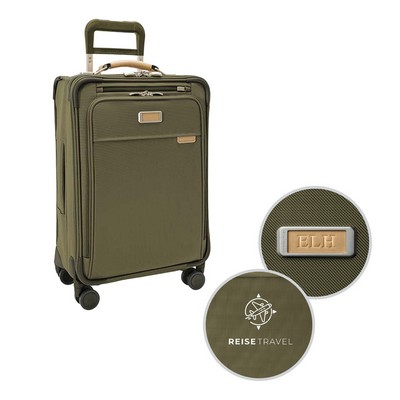 Briggs & Riley Baseline Essential Carry-on Spinner - Olive